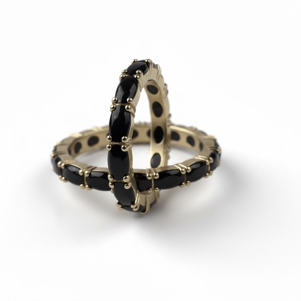 ANILLO PIEDRA NEGRA