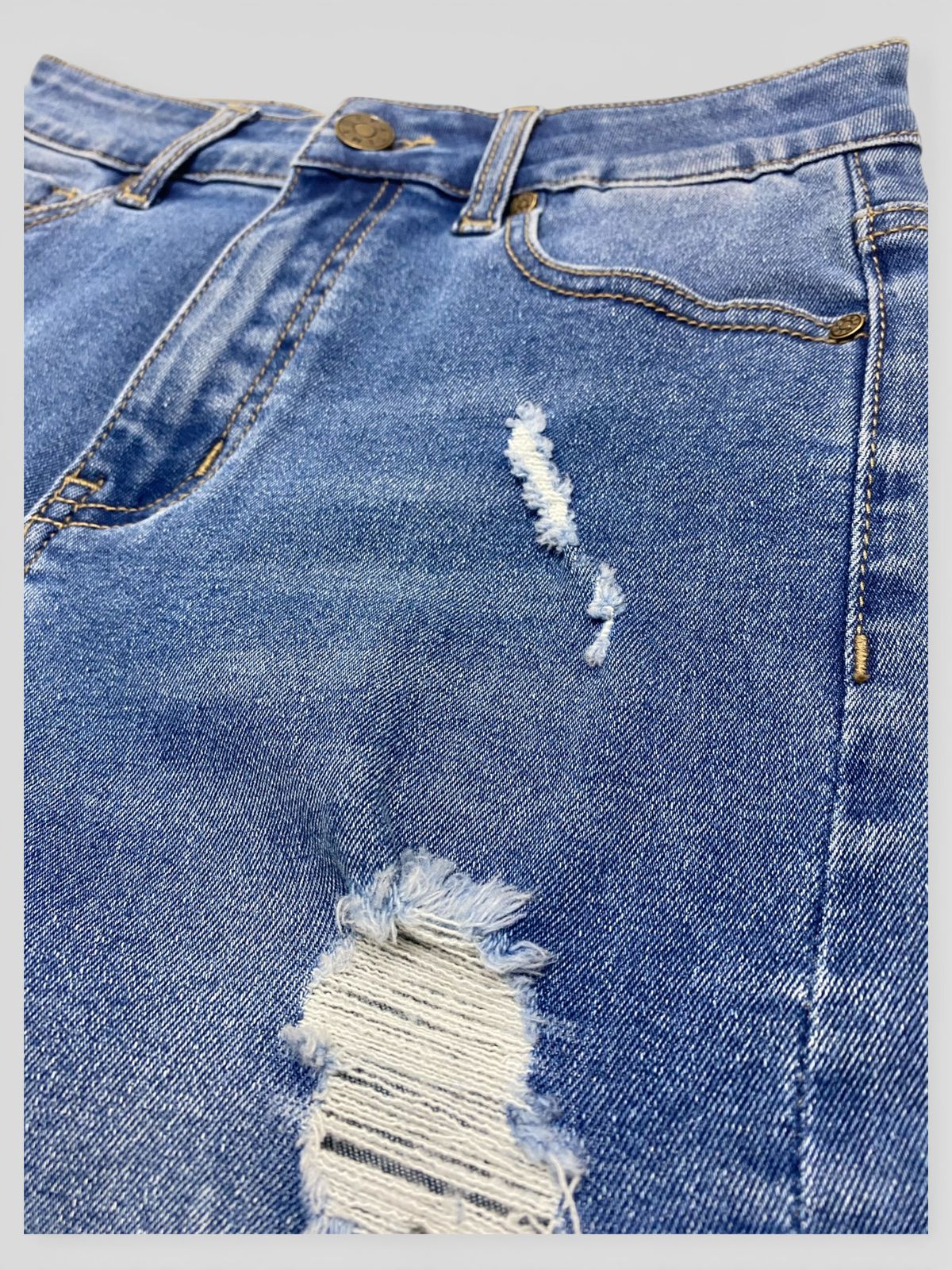 SHORT MEZCLILLA PARA DAMA