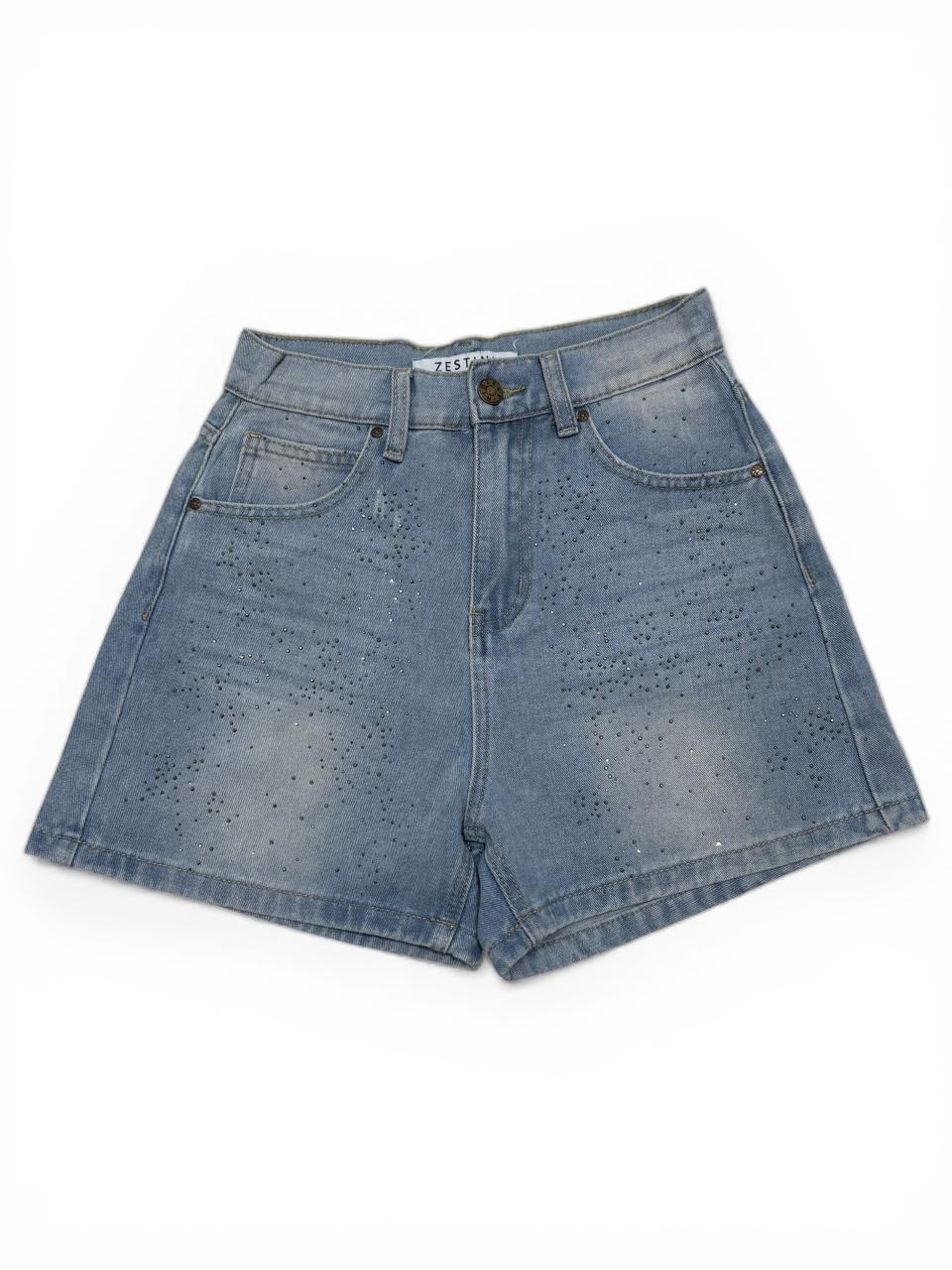 SHORT MEZCLILLA PARA DAMA