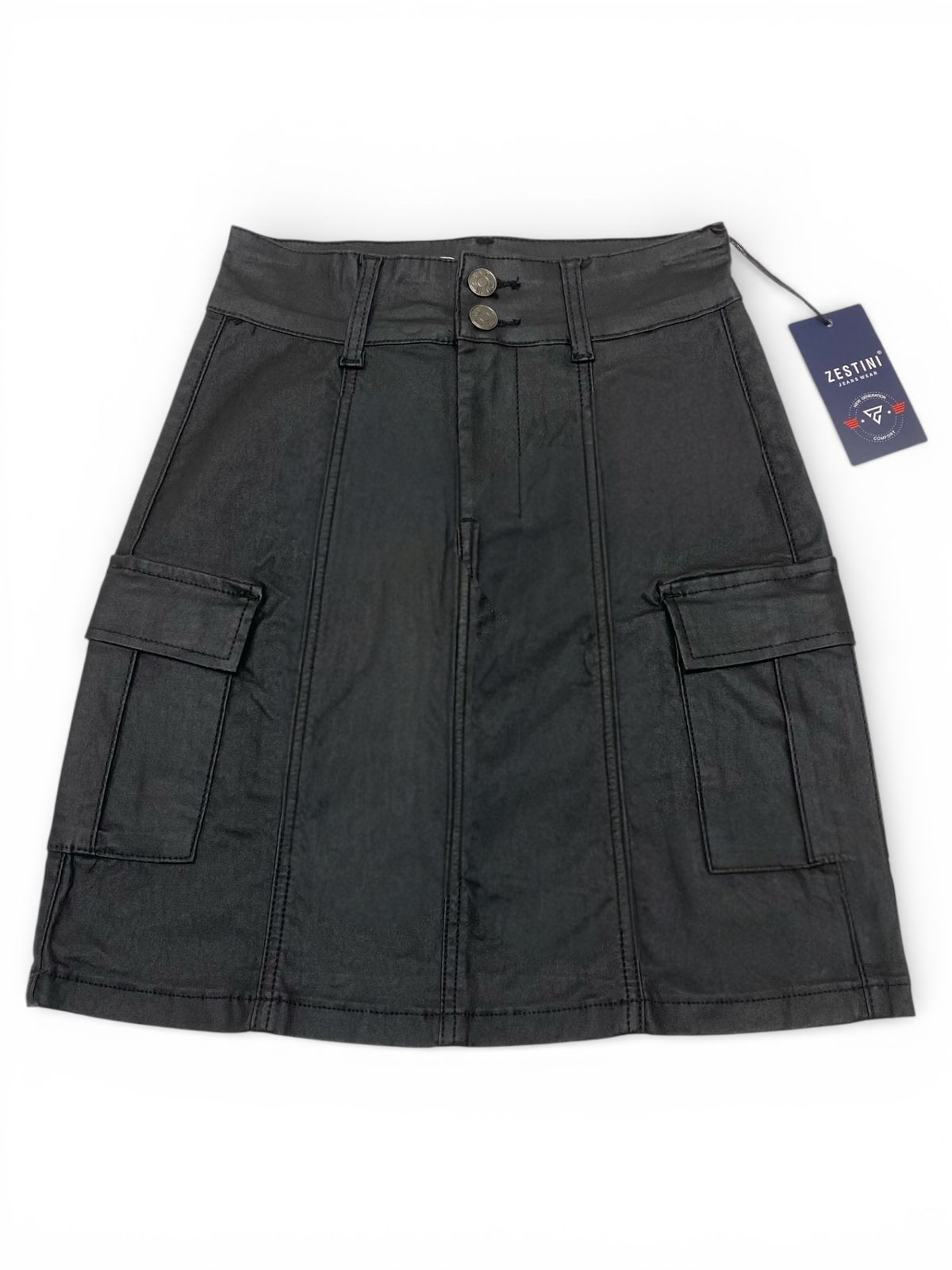 FALDA VINIPIEL PARA DAMA