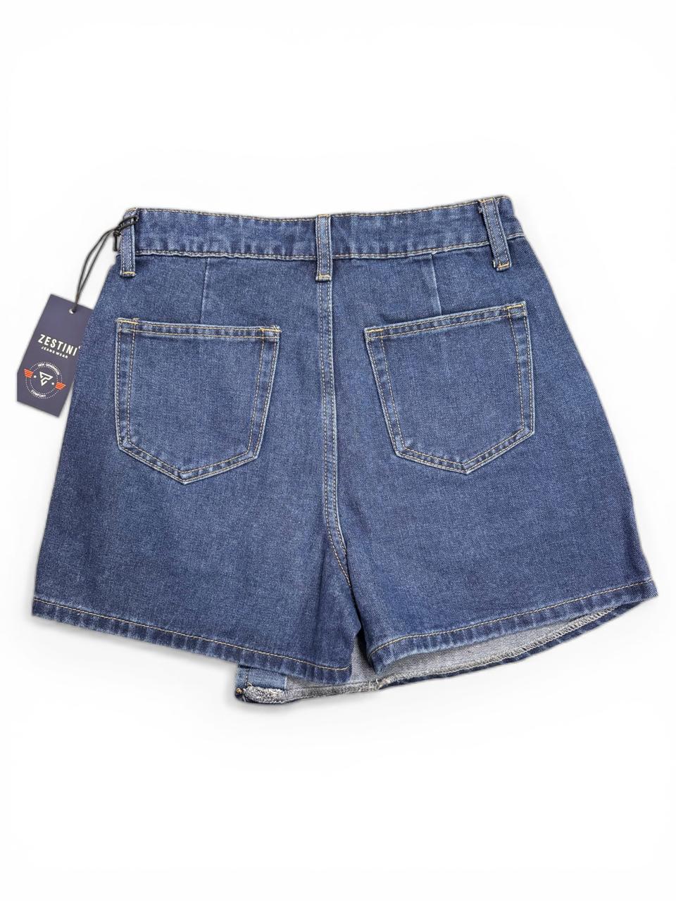 SHORT FALDA MEZCLILLA PARA DAMA